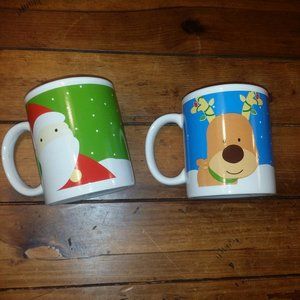 Holiday Christmas 2 Mugs